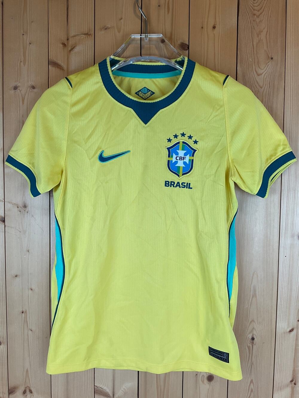 Nike Brazil 2026 Jersey, Yellow - Size Youth M